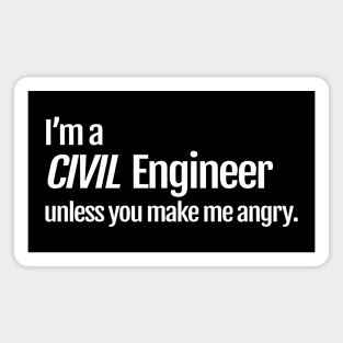 Civil Enginner Magnet